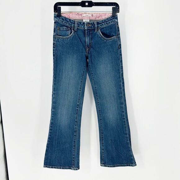 Levi’s stretch flare 517 jean school play every day perfect light wash size 14 - Picture 1 of 6